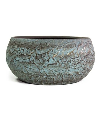 Antik Mavi Bowl Saksı İthal